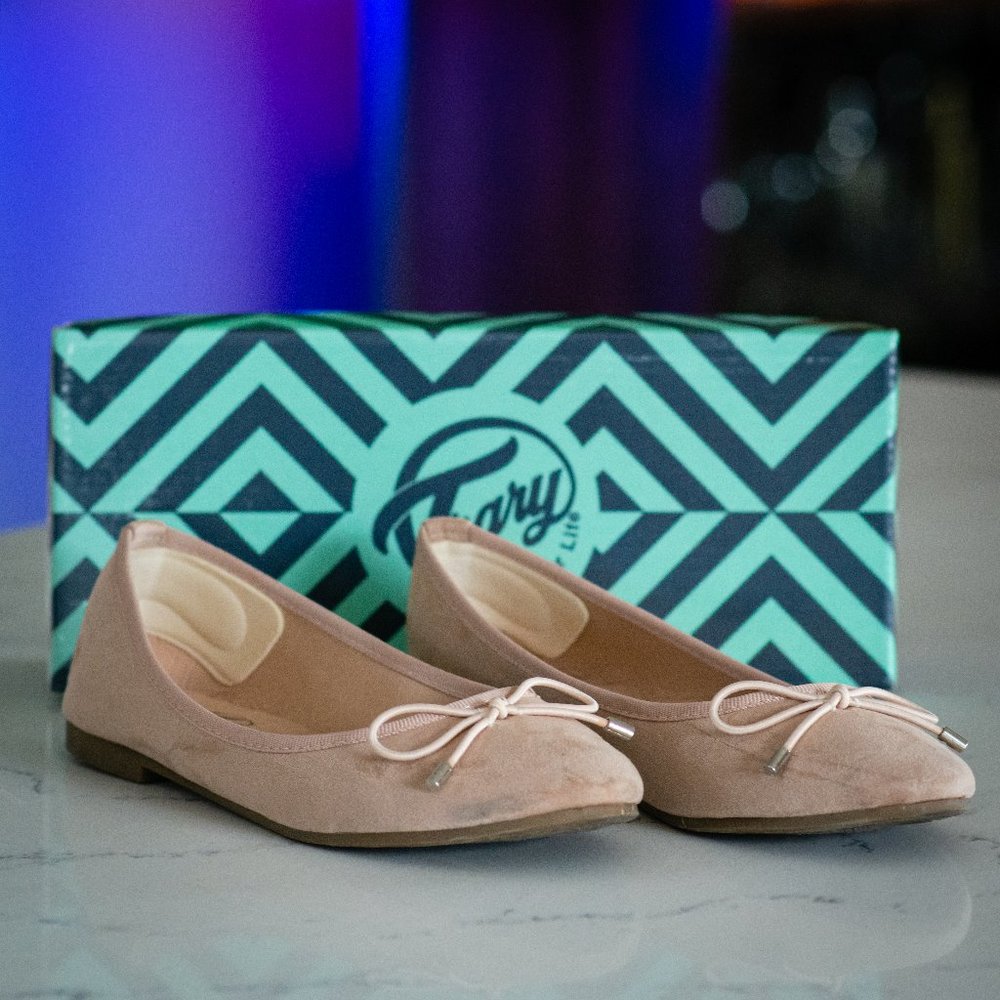 Trary Soft Pink Ballet Shoes